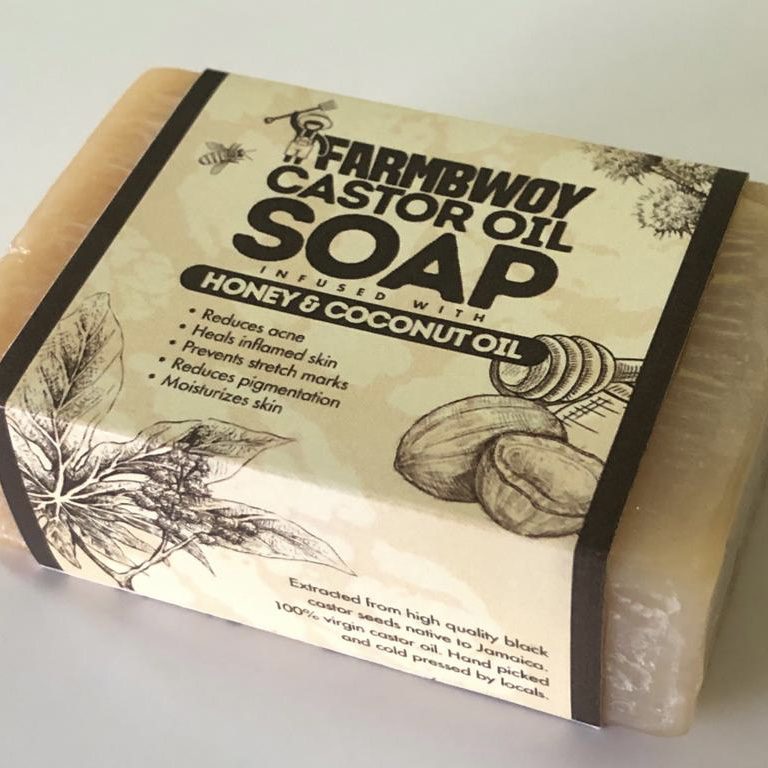 Castor Oil Soap - FarmBwoyProducts